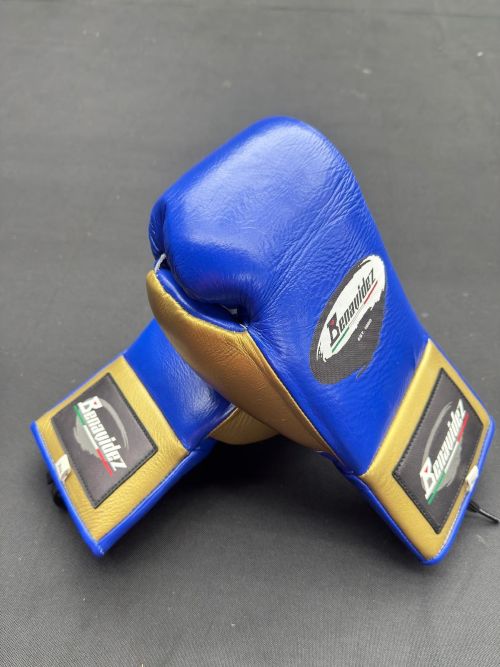 Benavidez Sports - C2 Pro Fight Lace-up Genuine Leather Boxing Gloves