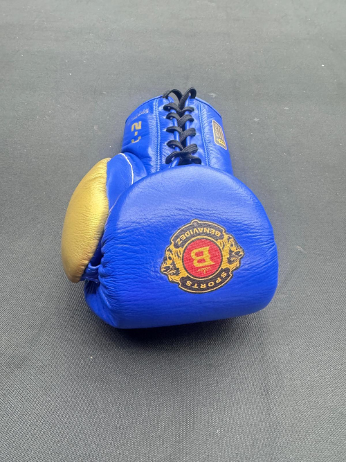 Benavidez Sports - C2 Pro Fight Lace-up Genuine Leather Boxing Gloves