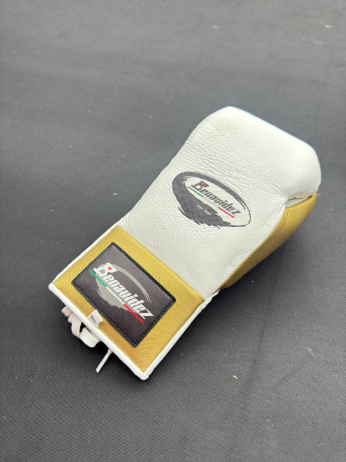 Benavidez Sports - C2 Pro Fight Lace-up Genuine Leather Boxing Gloves