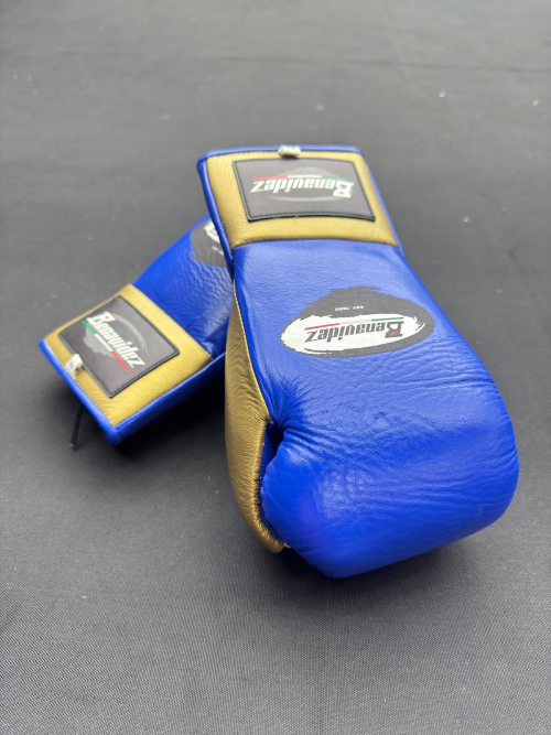 Benavidez Sports - C2 Pro Fight Lace-up Genuine Leather Boxing Gloves