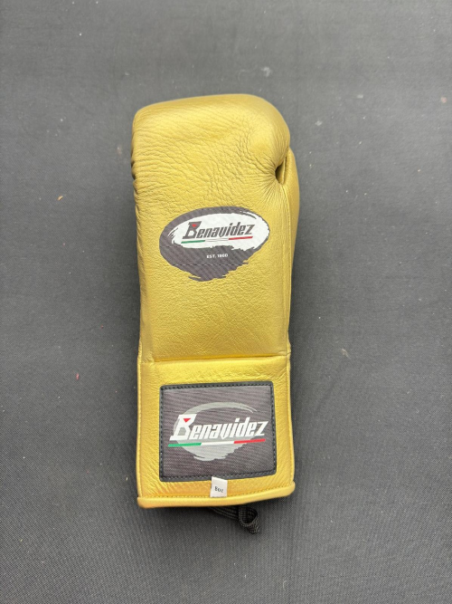 Benavidez Sports - C2 Pro Fight Lace-up Genuine Leather Boxing Gloves