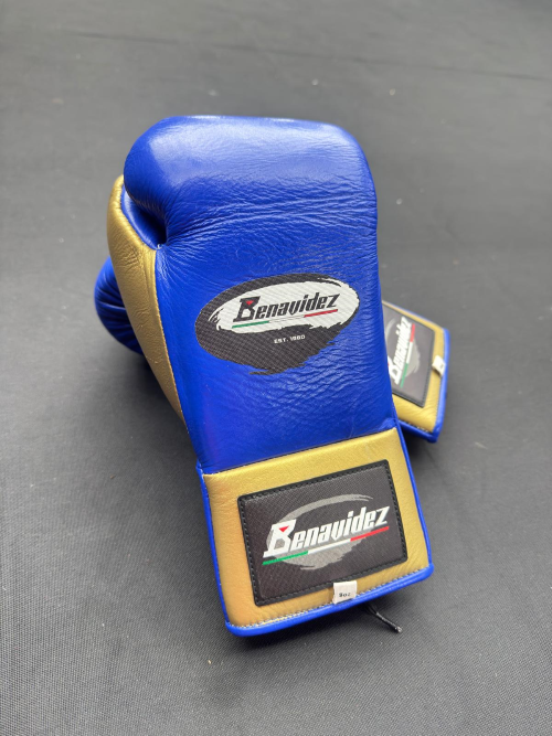 Benavidez Sports - C2 Pro Fight Lace-up Genuine Leather Boxing Gloves