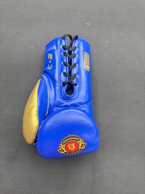 Benavidez Sports - C2 Pro Fight Lace-up Genuine Leather Boxing Gloves