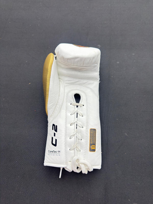 Benavidez Sports - C2 Pro Fight Lace-up Genuine Leather Boxing Gloves