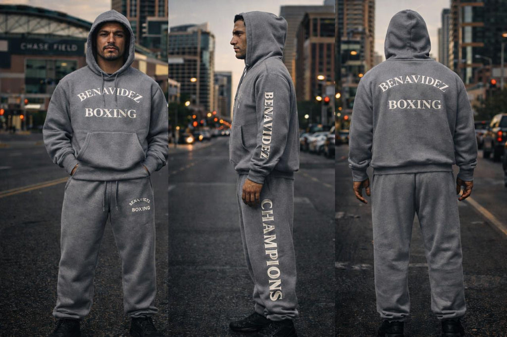 Benavidez Boxing Champions Hoodie & Sweatpant Set
