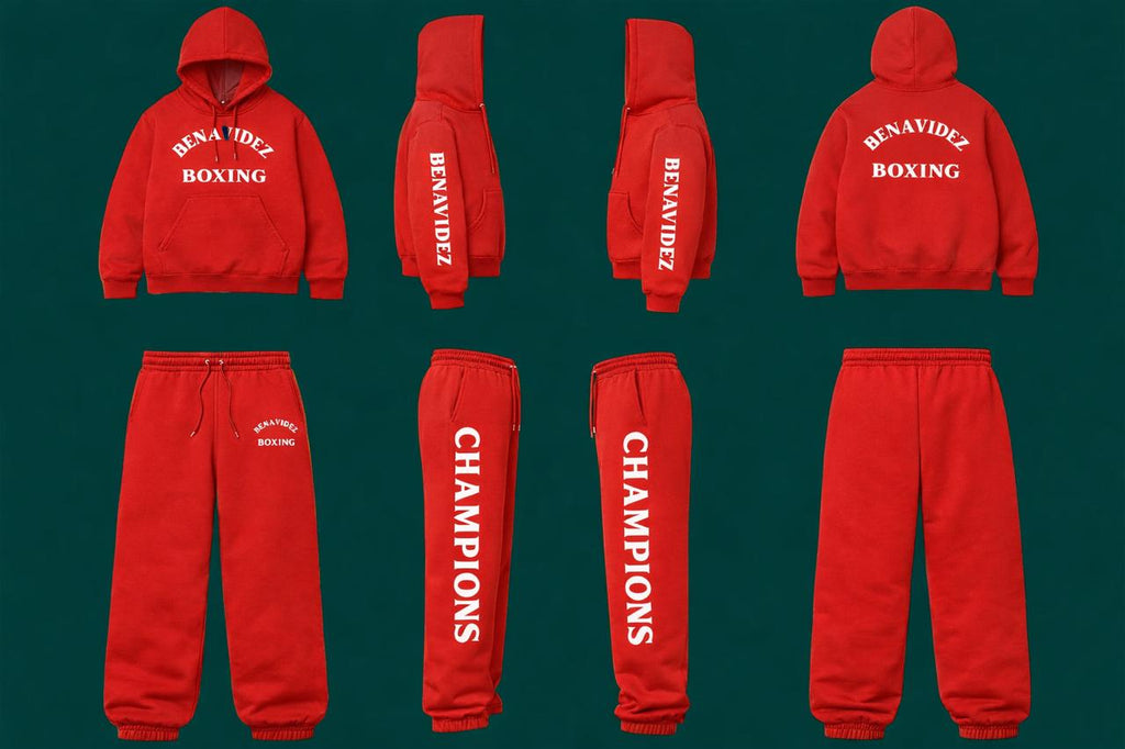 Benavidez Boxing Champions Hoodie & Sweatpant Set
