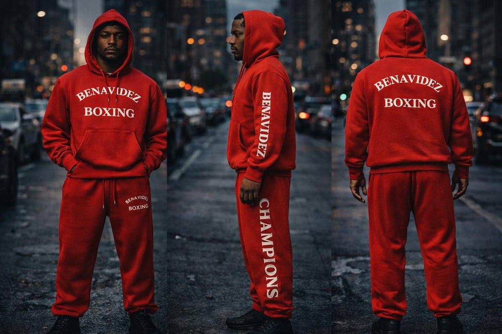 Benavidez Boxing Champions Hoodie & Sweatpant Set