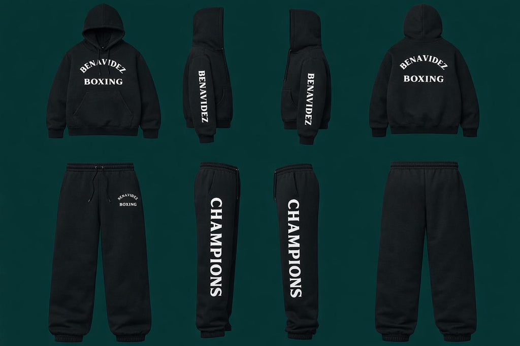Benavidez Boxing Champions Hoodie & Sweatpant Set