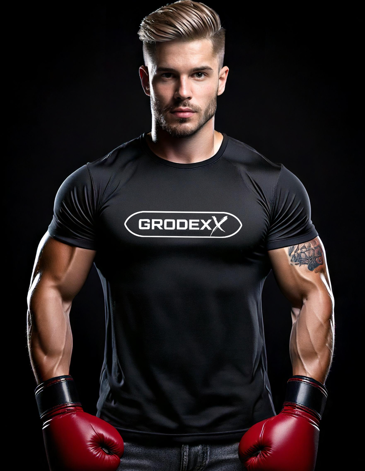 GrodeXX™ Performance Boxing Tee – Train Like a Champion