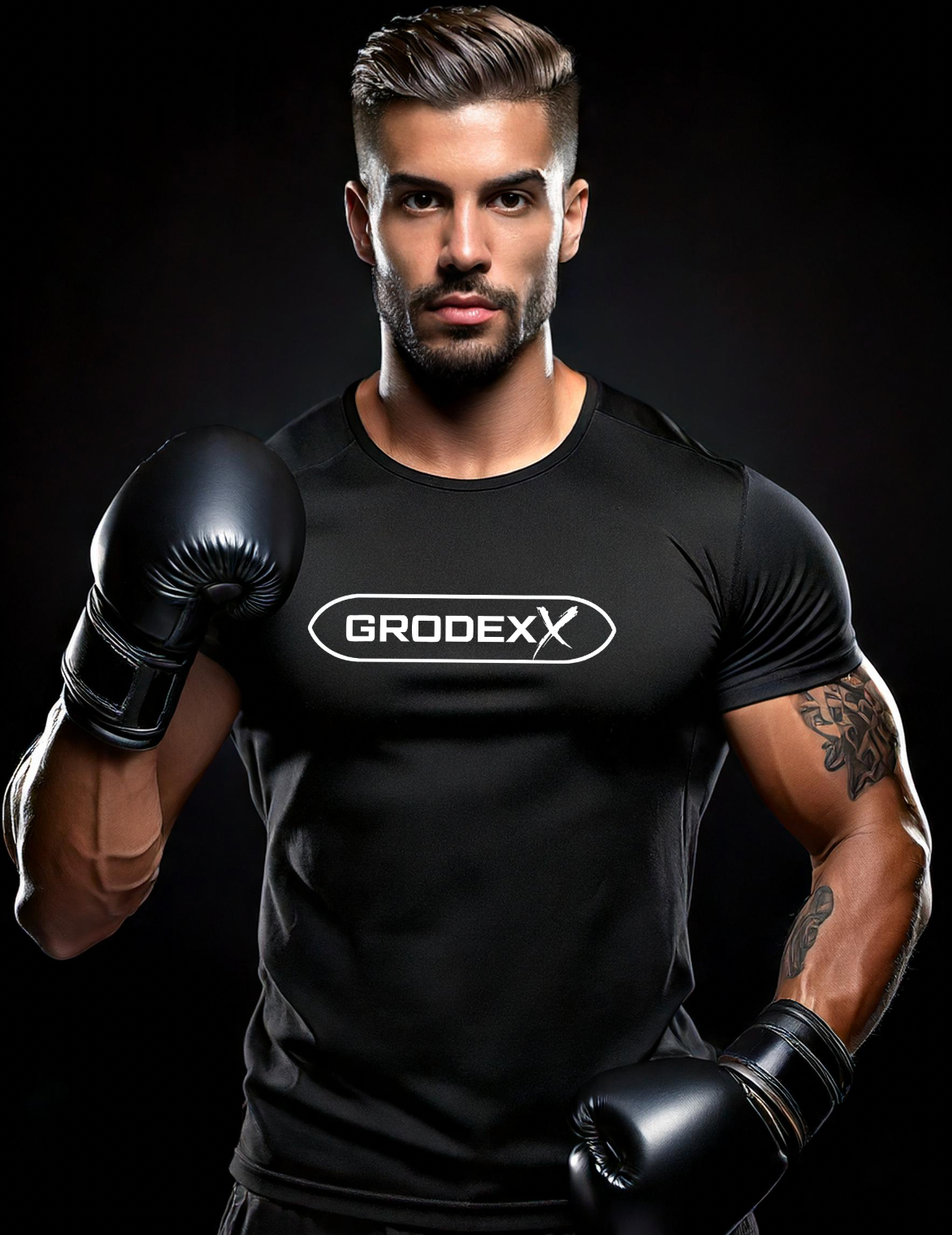 GrodeXX™ Performance Boxing Tee – Train Like a Champion