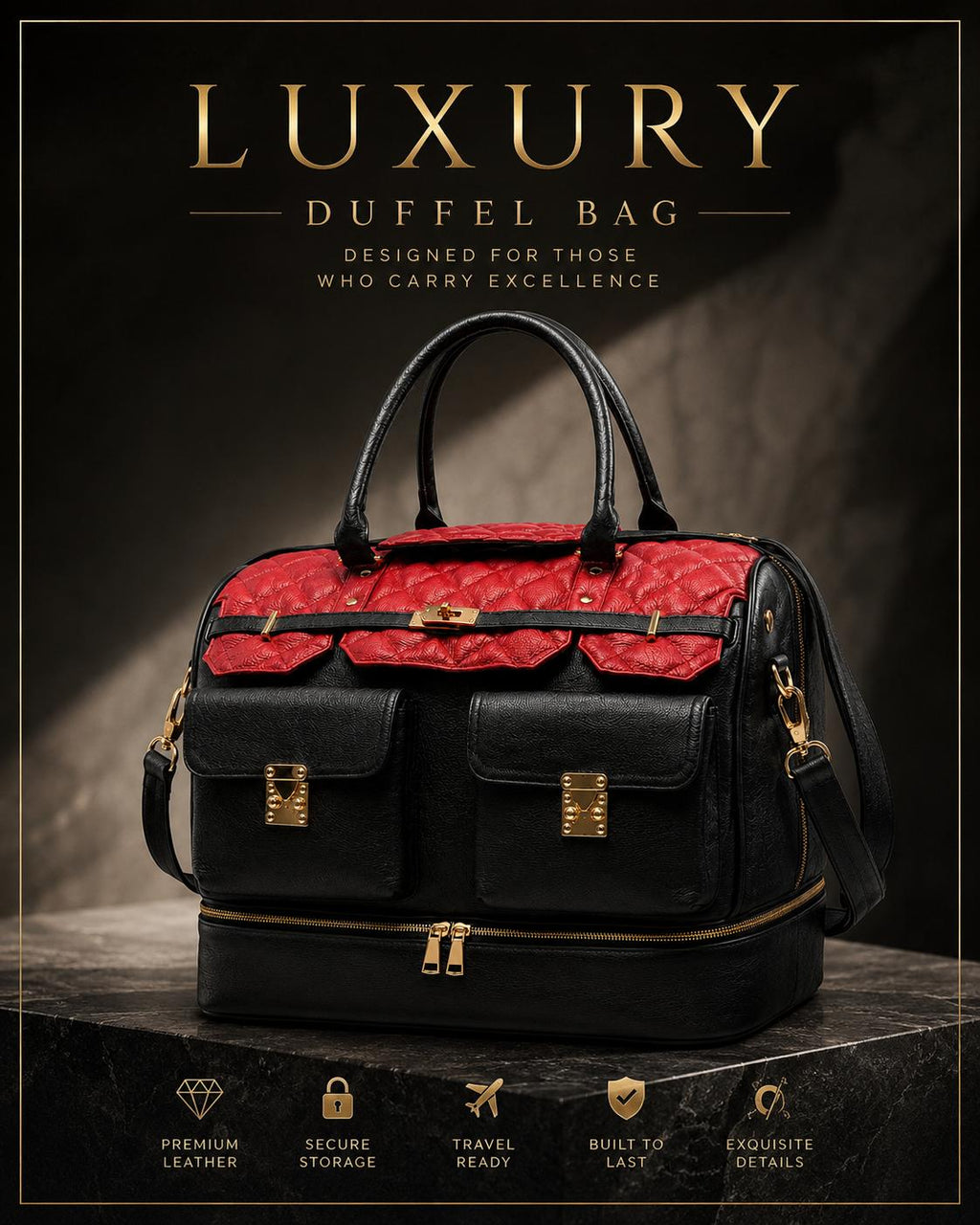 Benavidez Luxury Duffel Bag