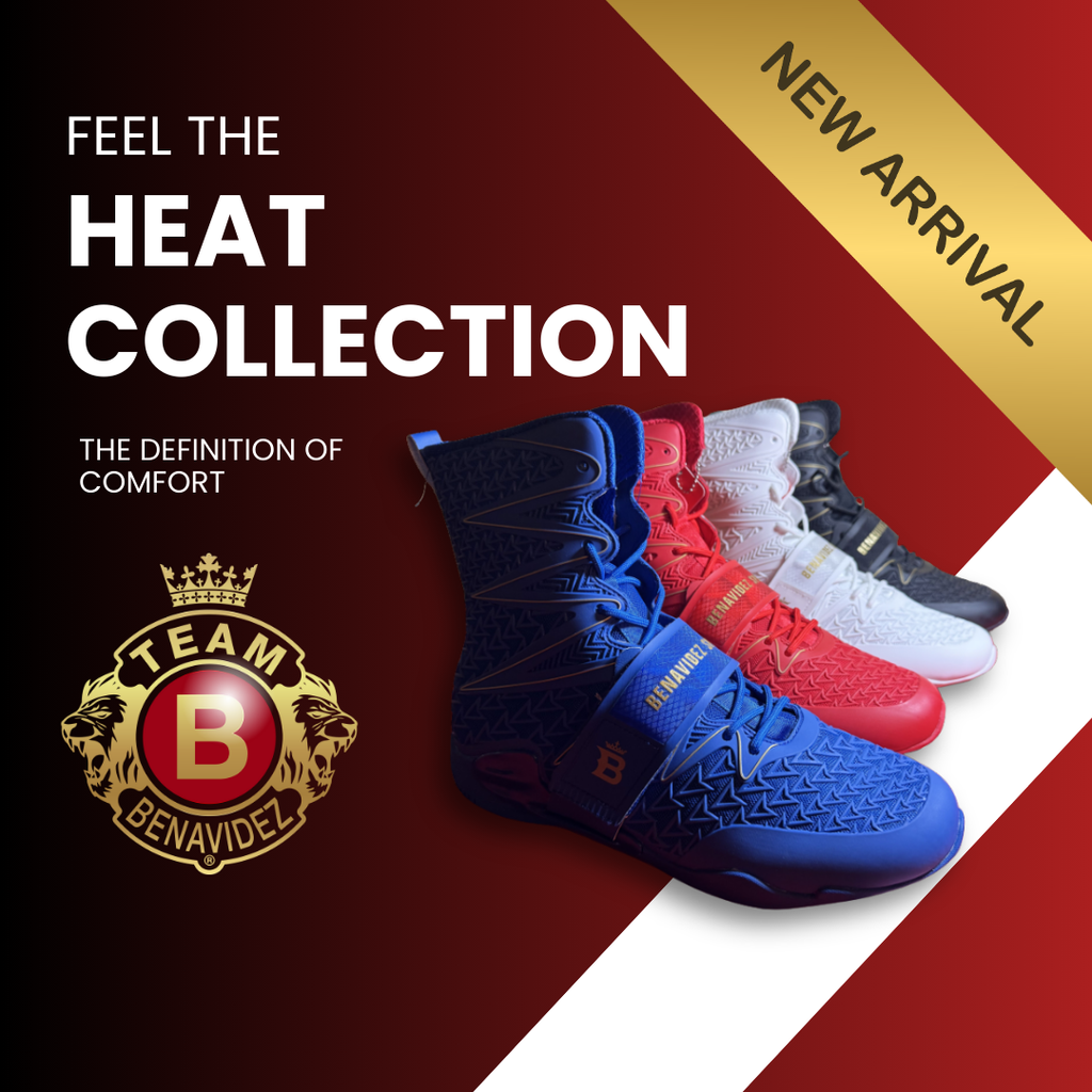 Benavidez Boxing Boots - Feel the Heat Collection