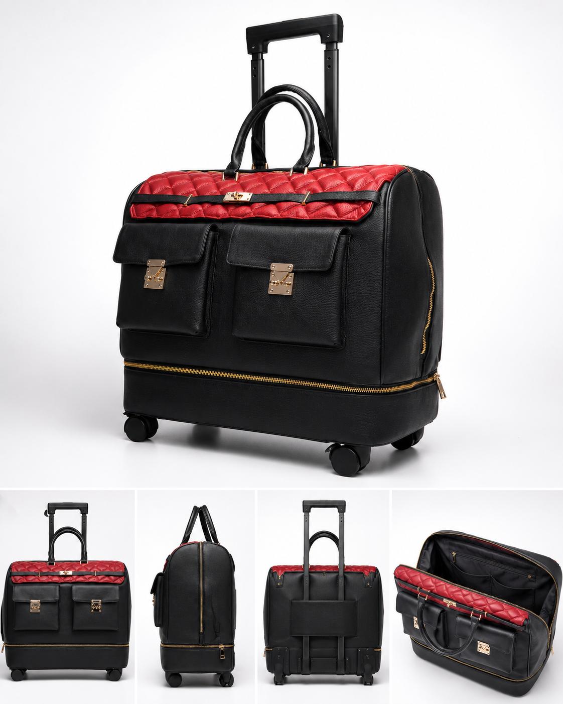 Benavidez Luxury 4-Wheel Duffle Bag