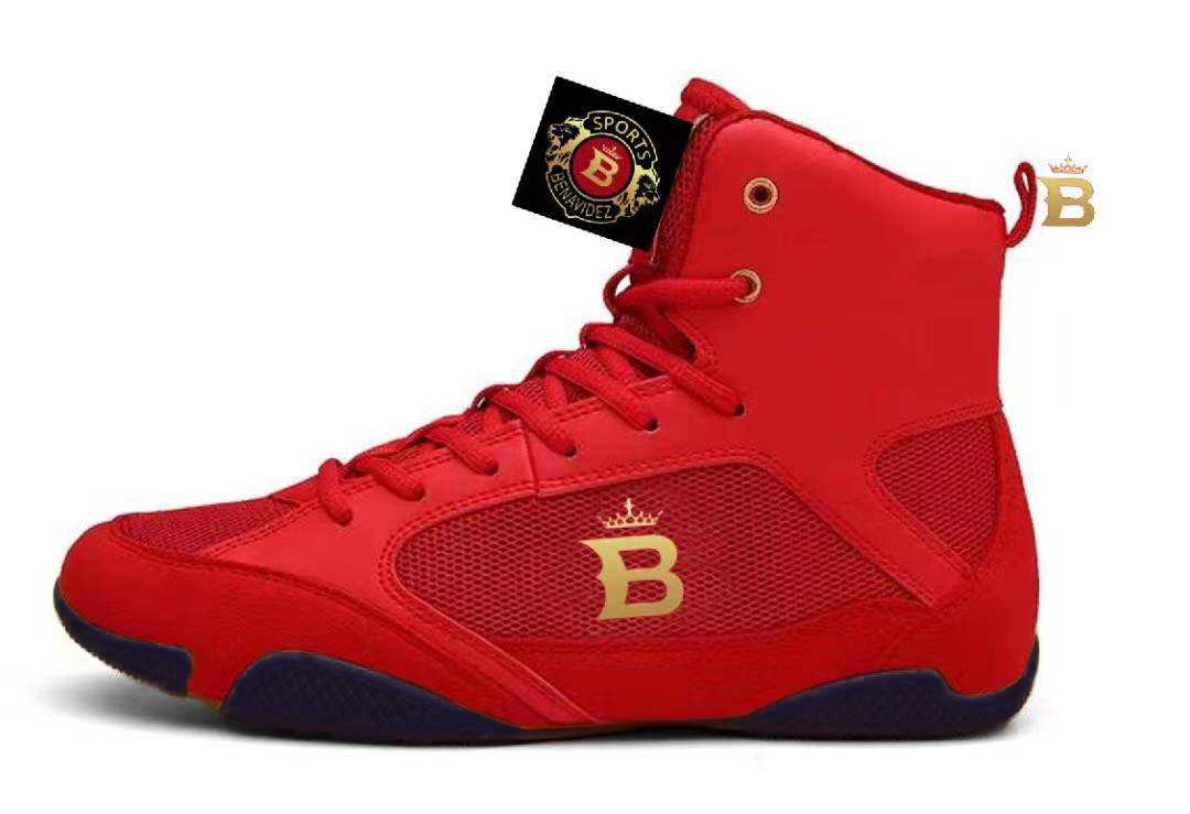 Benavidez Sports Boxing Boots 10 Red